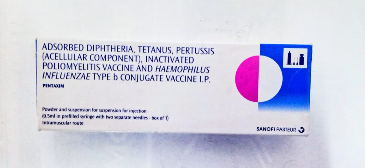 Pentaxim is a painless pentavalent vaccine that protects against diphtheria, pertussis, tetanus, polio, and hepatitis B at age 18 months