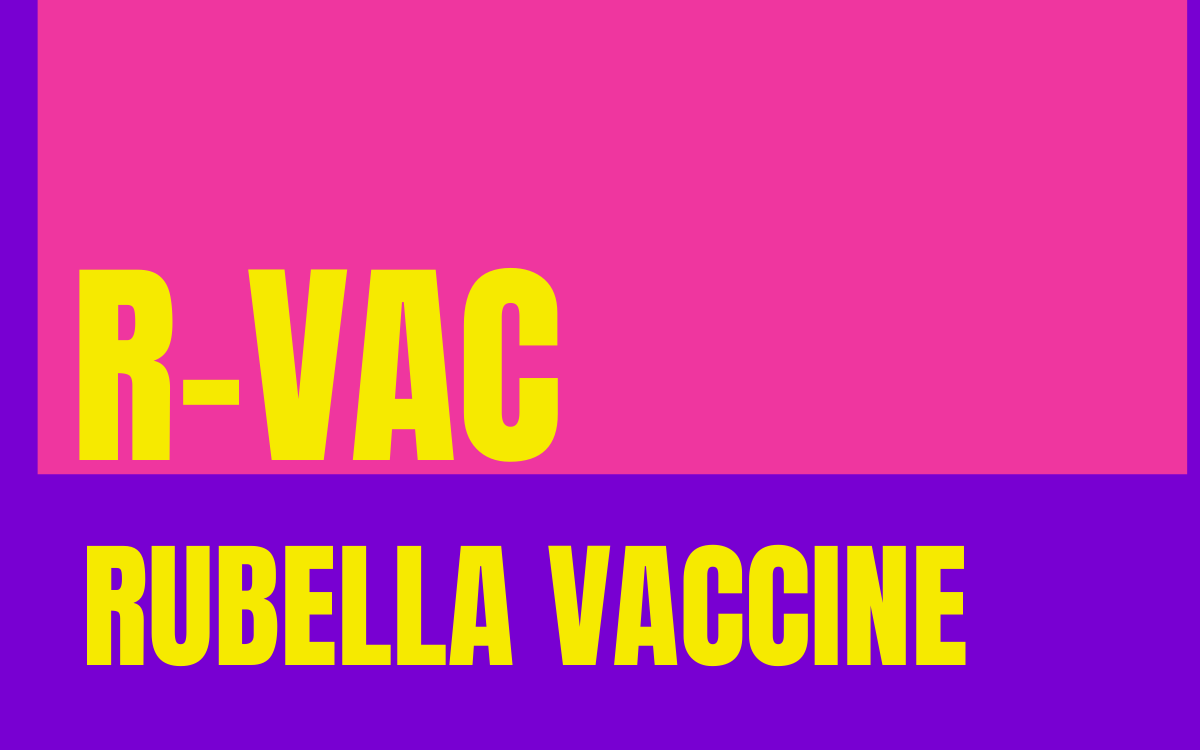 R-vac live rubella vaccine