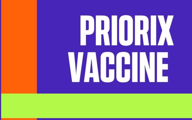 Priorix is live attenuated MMR trivalent vaccine is given at age 9 months 15 months and 5 years prevents measles, mumps rubella diseases.