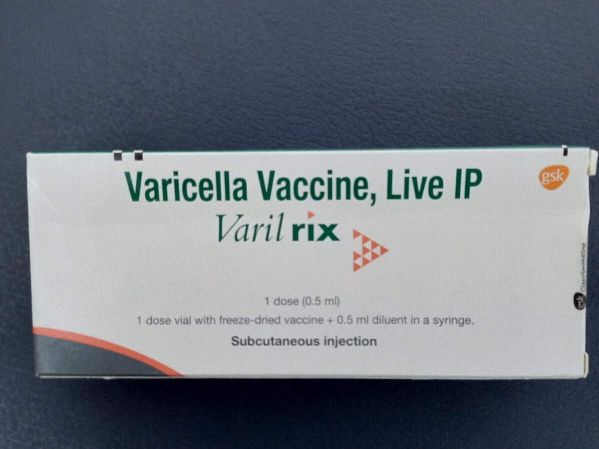 Varilrix chickenpox vaccine