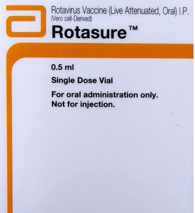 Rotasure oral vaccine:Live Rotavirus vaccine
